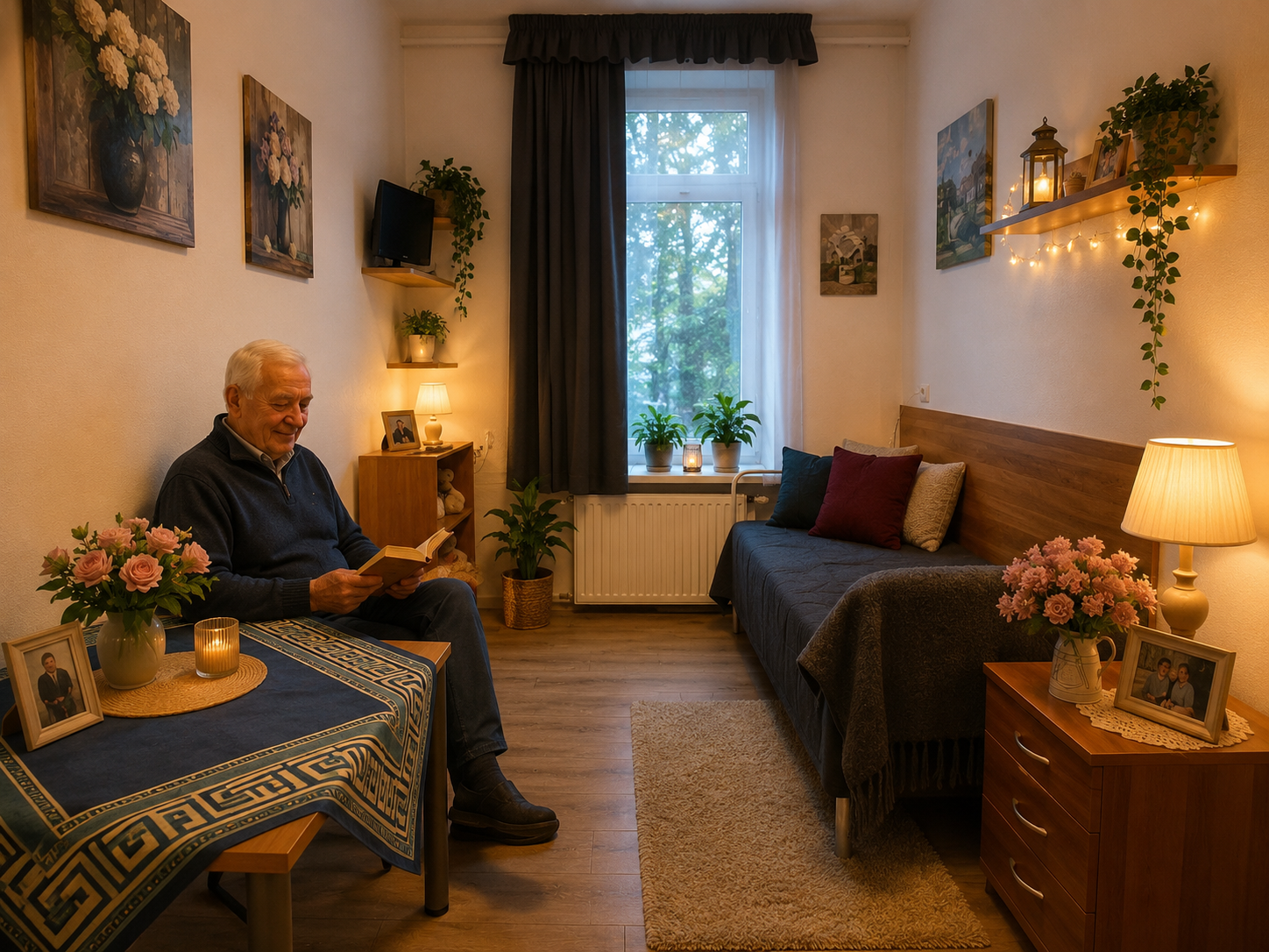 1 fős nagy apartman