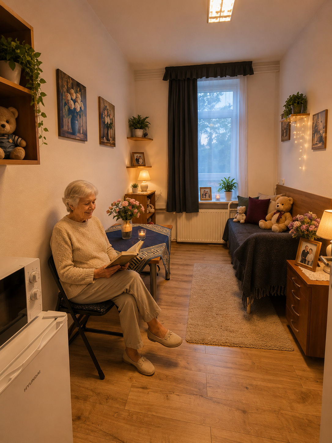 1 fős nagy apartman